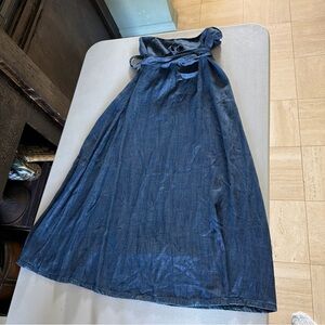 Denim Maxi Skirt
